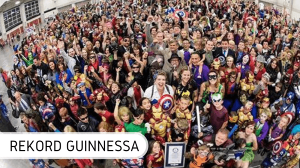Rekord Guinnessa postacie z komiksów