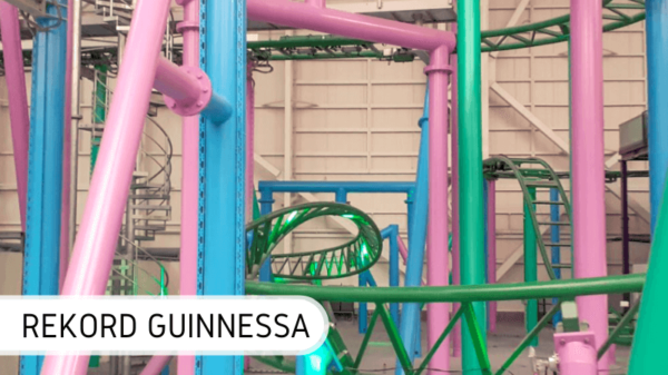 rekord Guinnessa rollercoaster