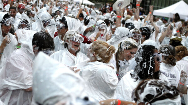 Bitwa na piankę do golenia