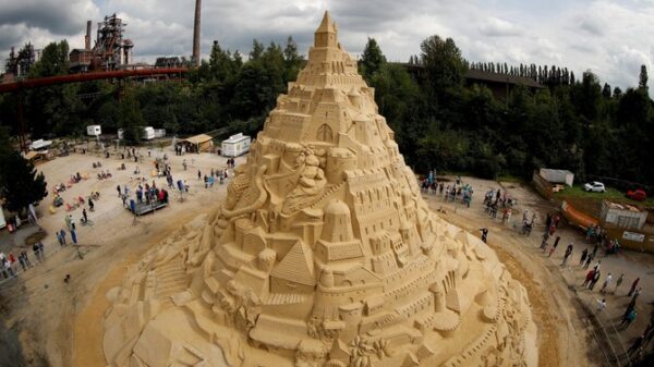 Największy zamek z piasku - Rekord Guinnessa