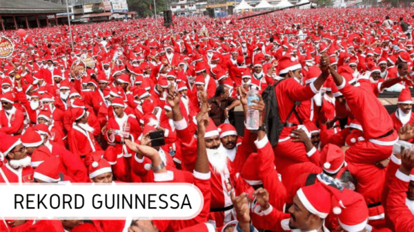rekord Guinnessa zgromadzenie Mikołajów