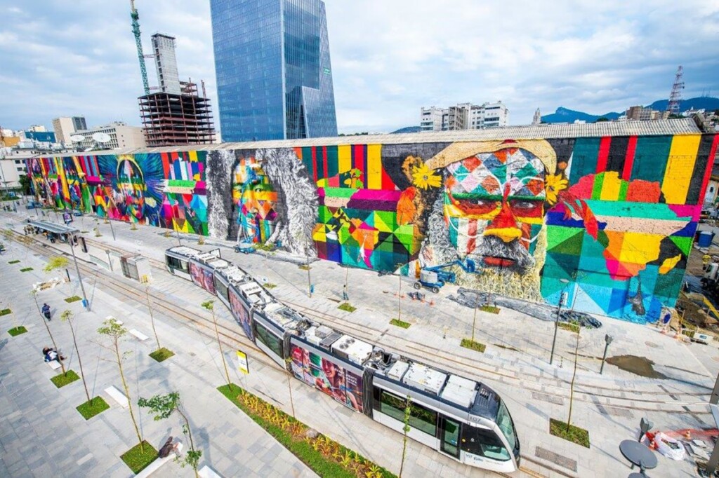 Największy mural - Brazylia