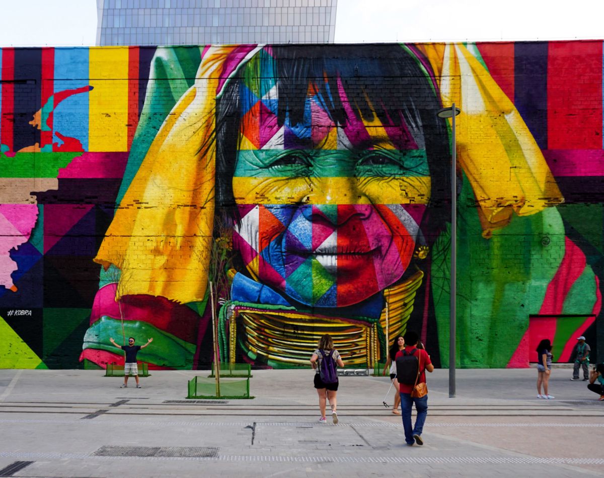 Największy mural - Rio de Janeiro