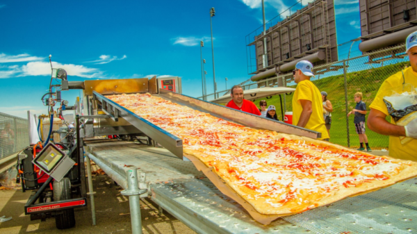 Najdłuższa pizza - USA 2017