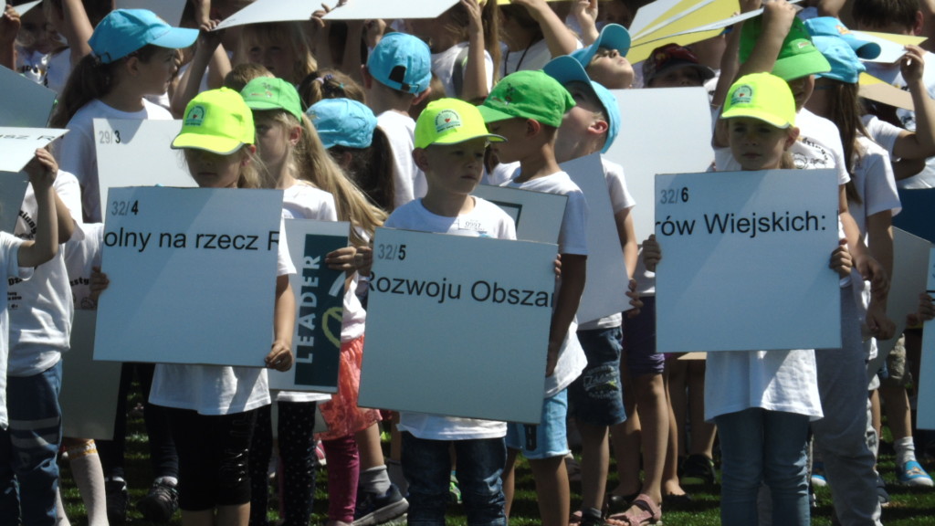 Największa mozaika z ludzi