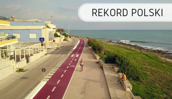 Obiegnięcie Sycylii - Rekord Polski