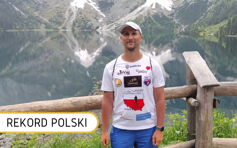 Najszybciej pokonana pieszo trasa z północy na południe Polski – Rekord Polski