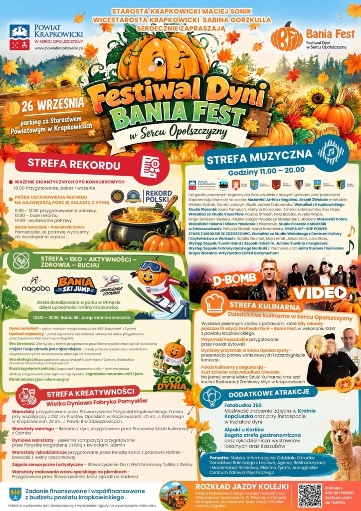 Plakat wydarzenia Festiwal Dyni Bania Fest