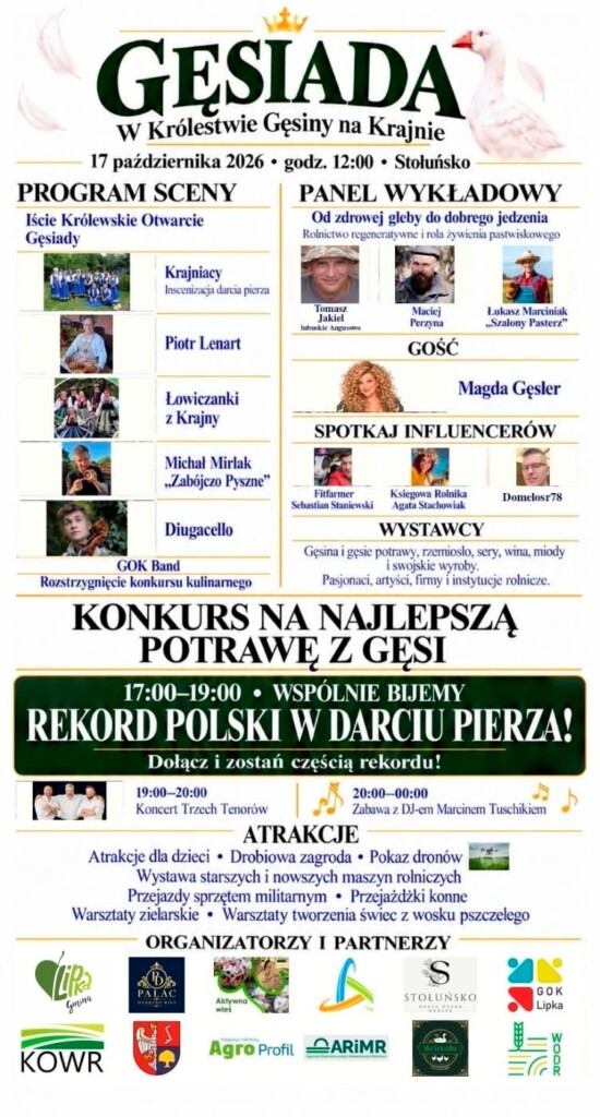Gęsiada 2026 - Plakat