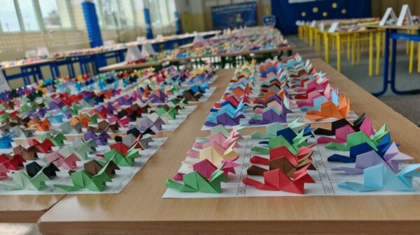 Największa wystawa lisów origami - Rekord Guinnessa